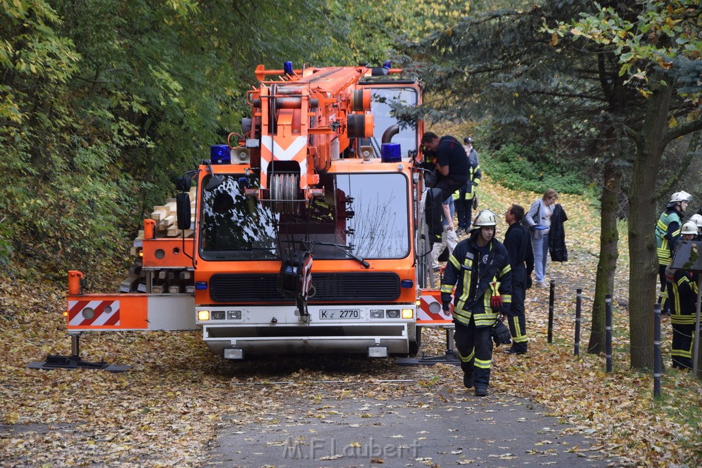 Einsatz BF Koeln PKW im See Koeln Esch P207.JPG - Miklos Laubert